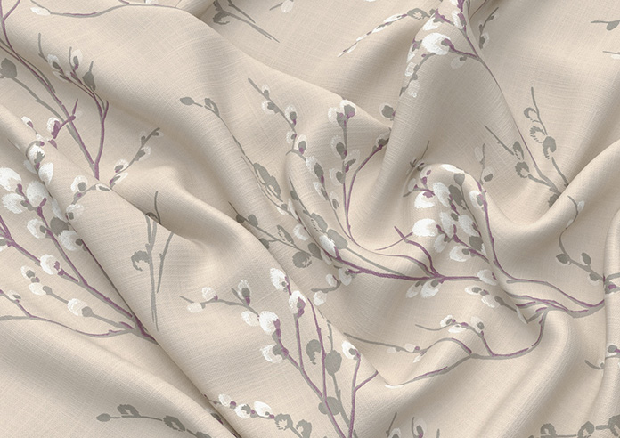 Laura Ashley Pussy Willow, Natural - Made to Measure Curtains - Image 4